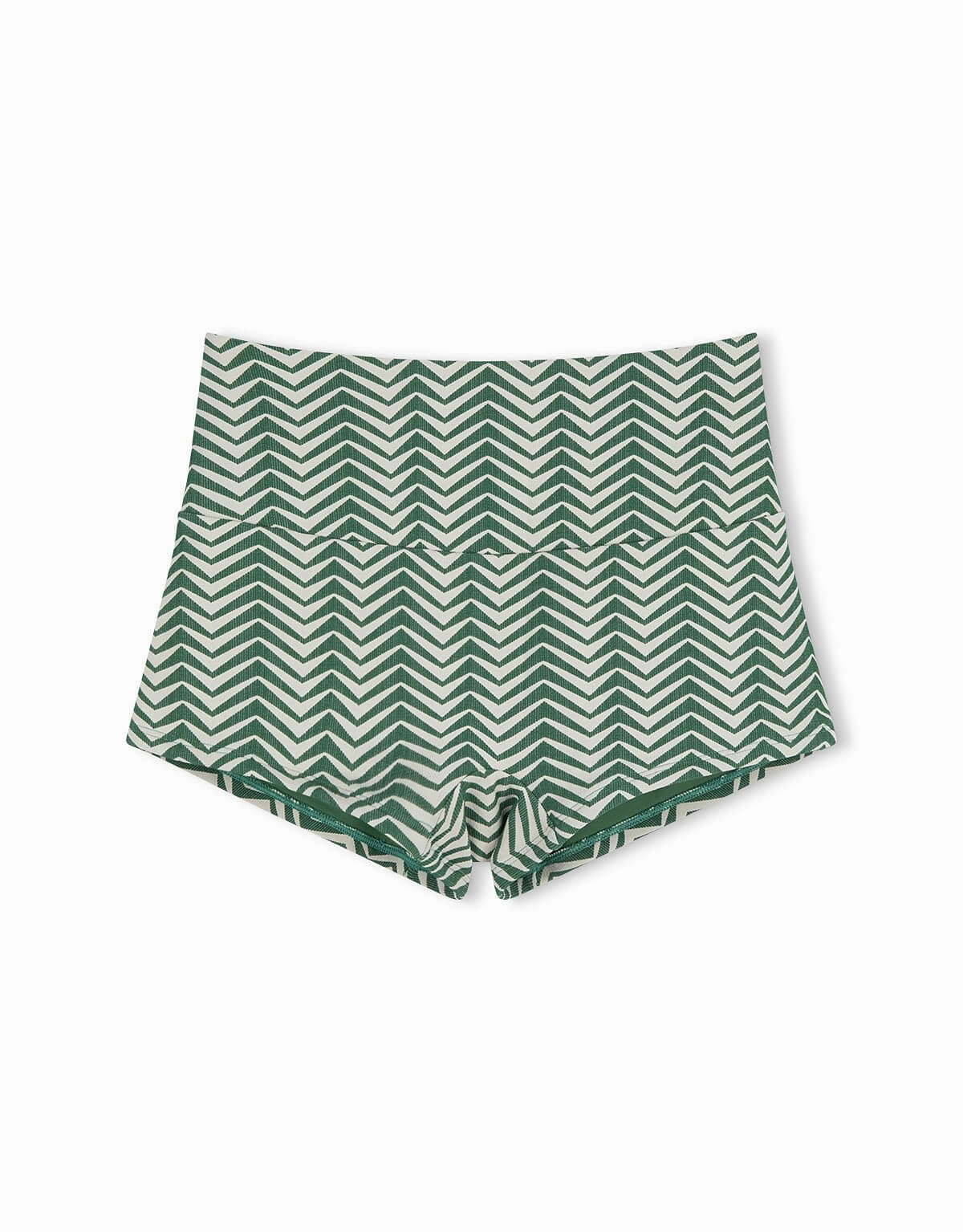Green Zig Zag Boy Short