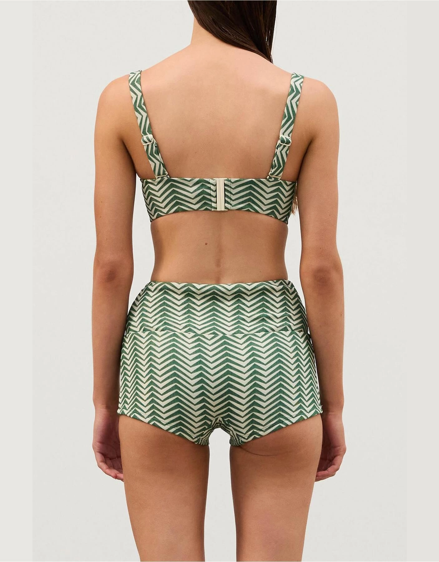 Green Zig Zag Boy Short