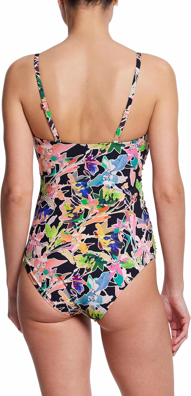 hanky panky - Bandeau One Piece Swimsuit | One Piece Swim Suit for Women, Bathing Suit, Water Resistant Swimwear | Sizes S-XL
