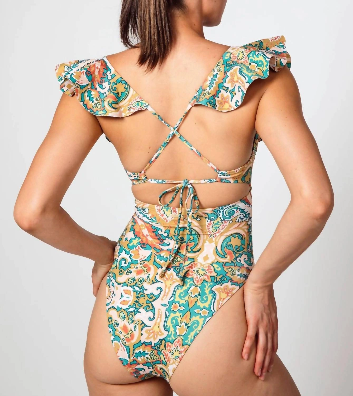 Harlow One Piece Swimsuit In Las Palmas