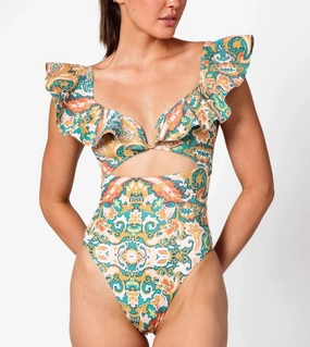 Harlow One Piece Swimsuit In Las Palmas