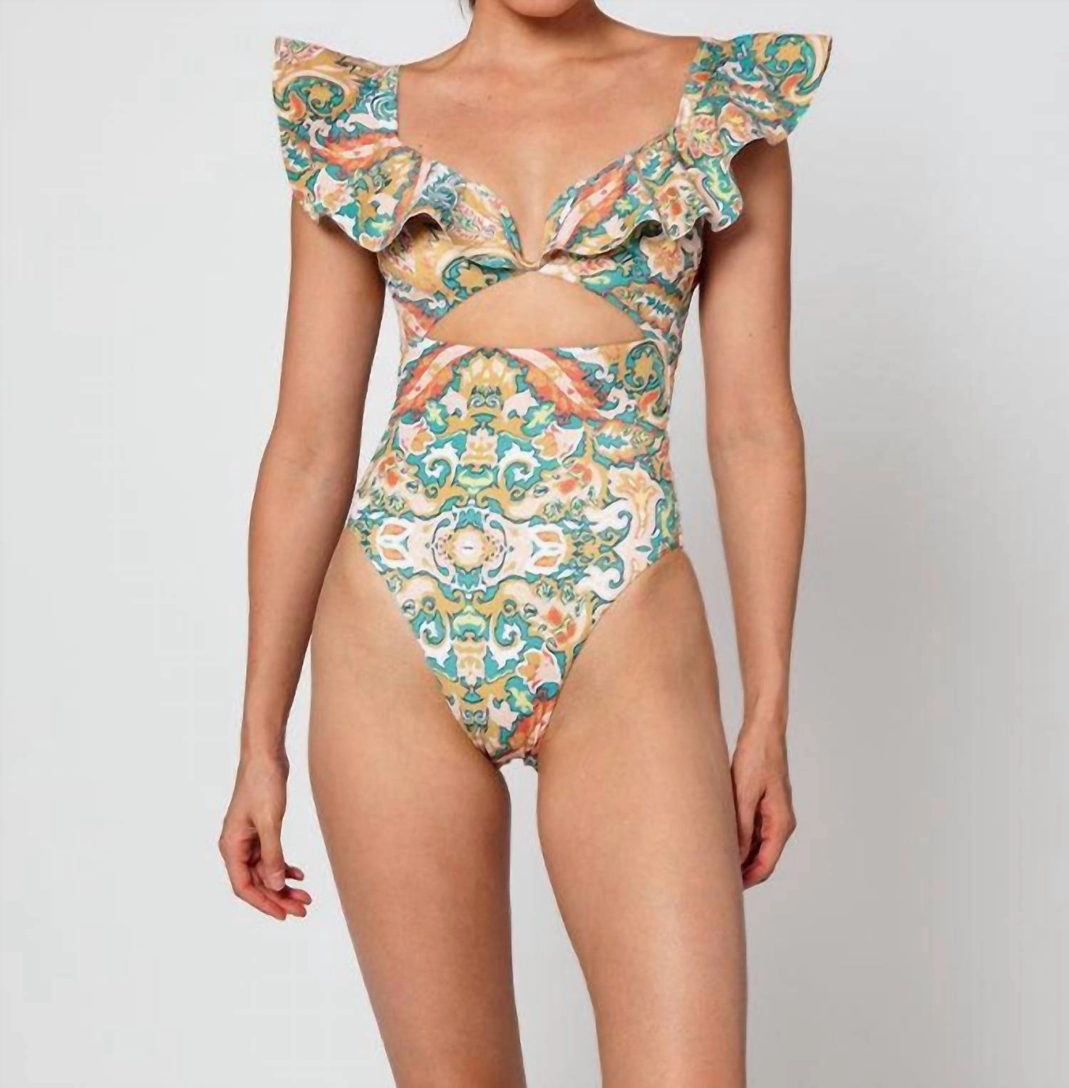 Harlow One Piece Swimsuit In Las Palmas