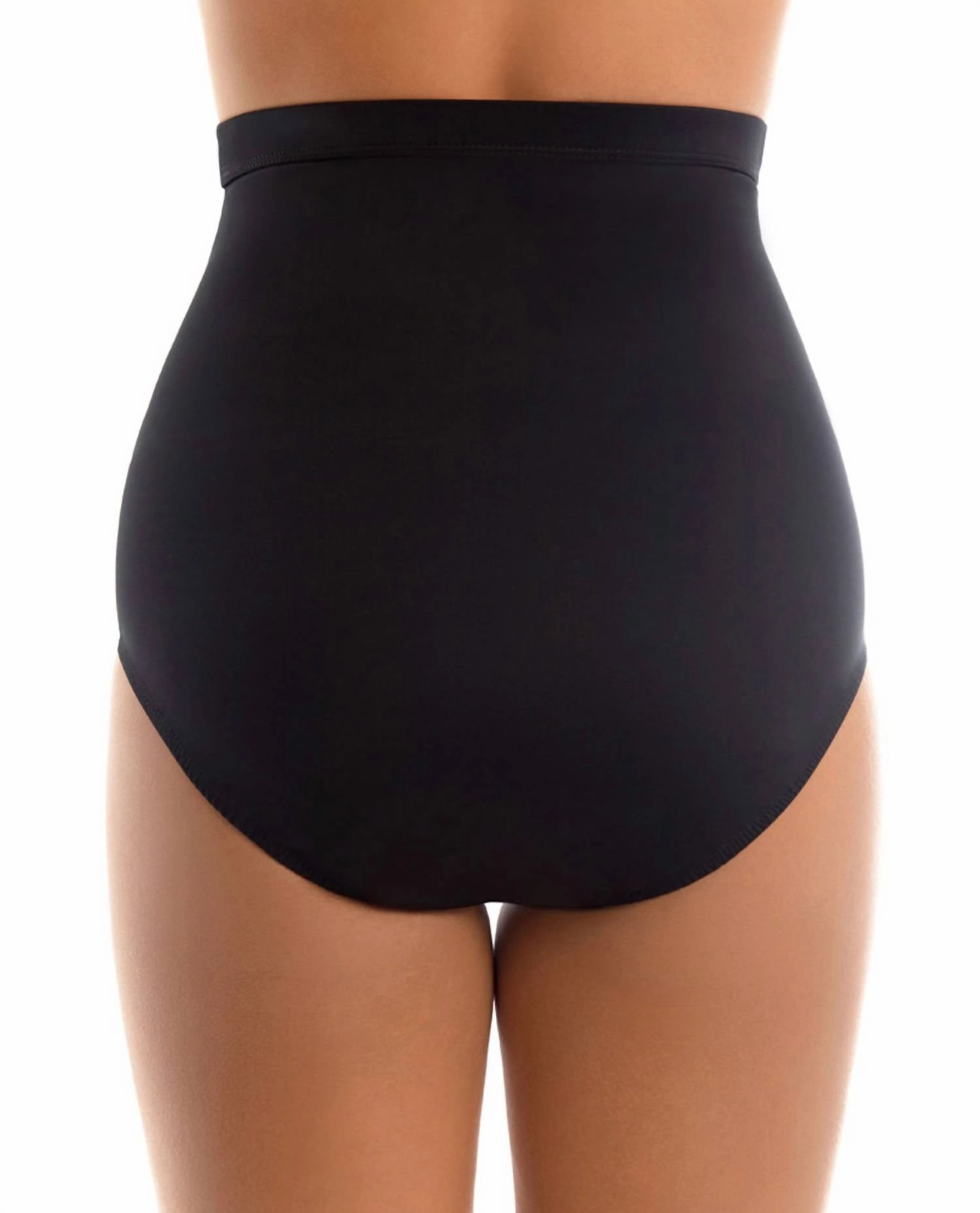 High Waisted Tankini Bottom In Black