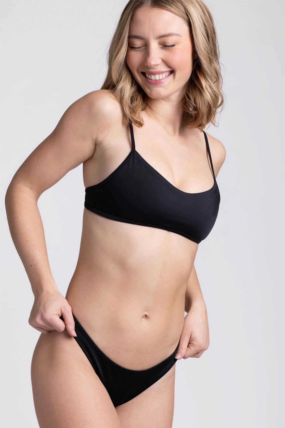 Hikari Bikini Top - Black
