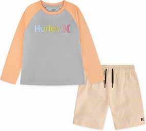 Hurley Boys' Swim Suit 2-Piece Outfit Set