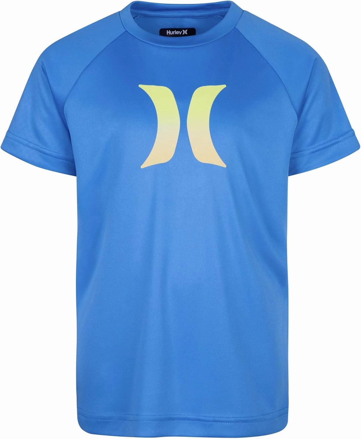 Hurley Boys' UPF 50  Rash Guard Swim Shirt