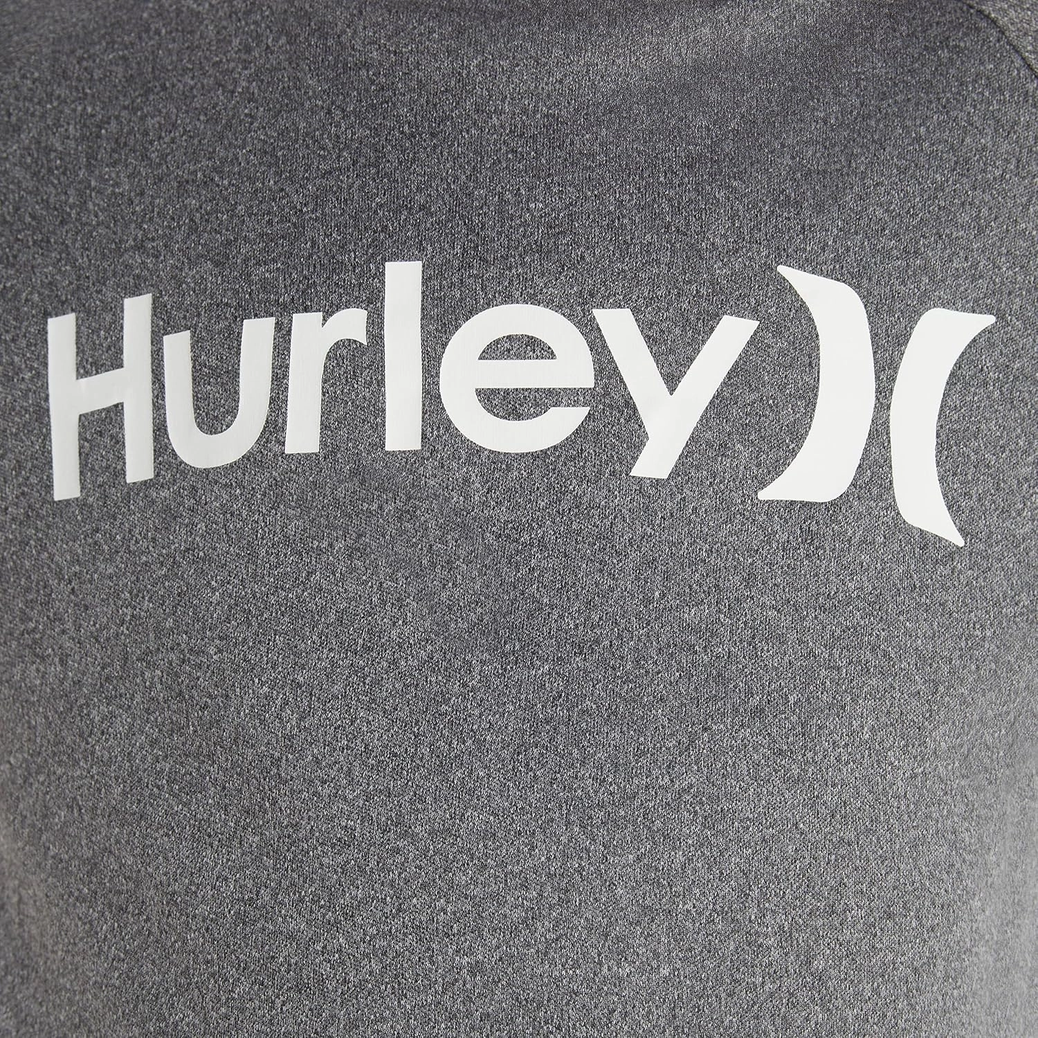Hurley Boys' UPF 50  Rash Guard Swim Shirt