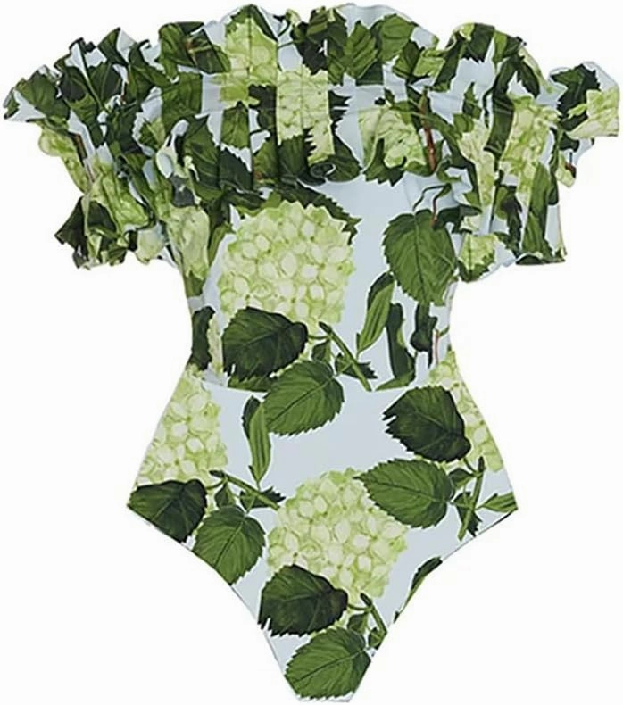 IBAKOM One Piece Swimsuit for Women with Matching Swim Long Skirt Sexy Push Up Bathing Suits Two Pieces Bikini Set