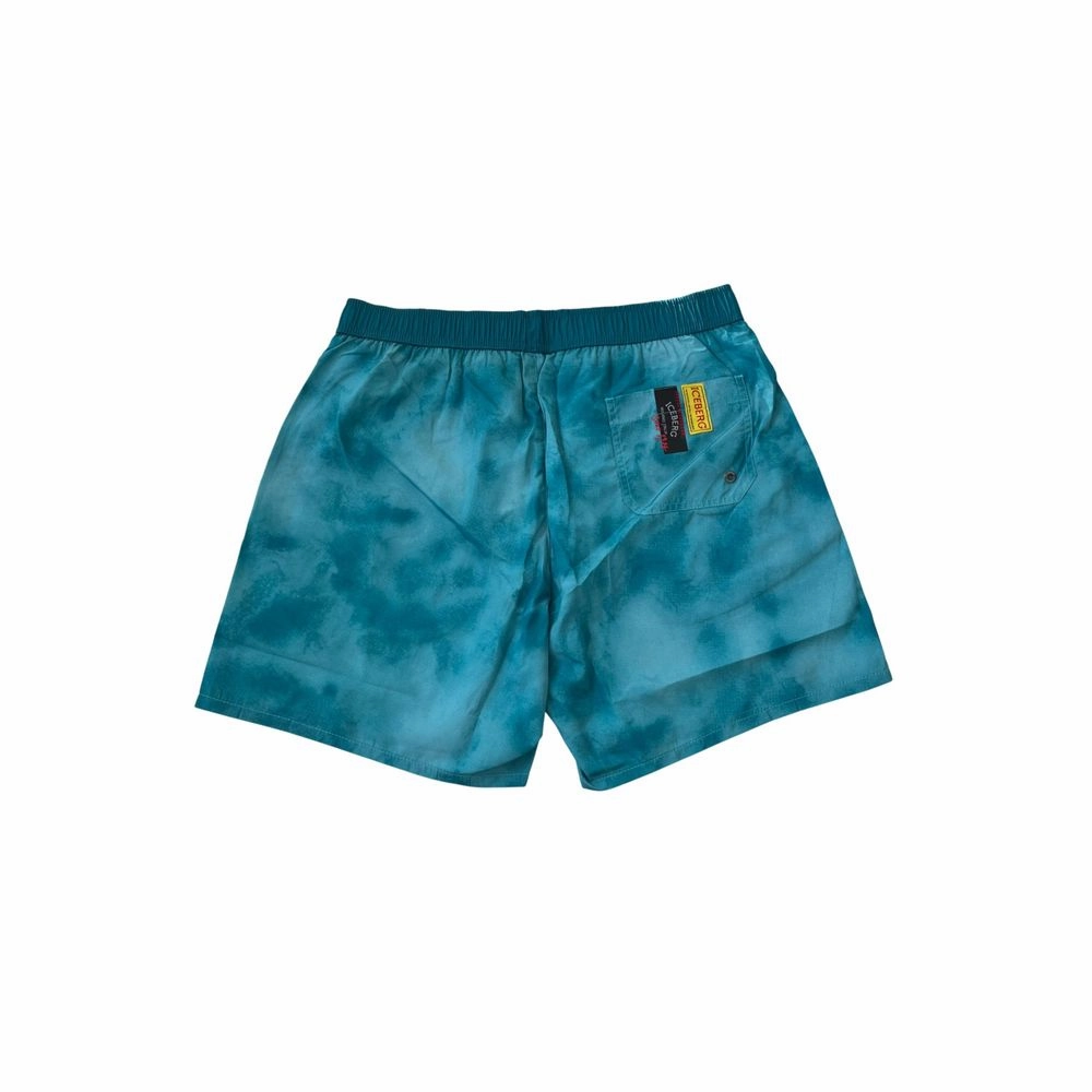 Iceberg blue Polyester Men's Swimwear
