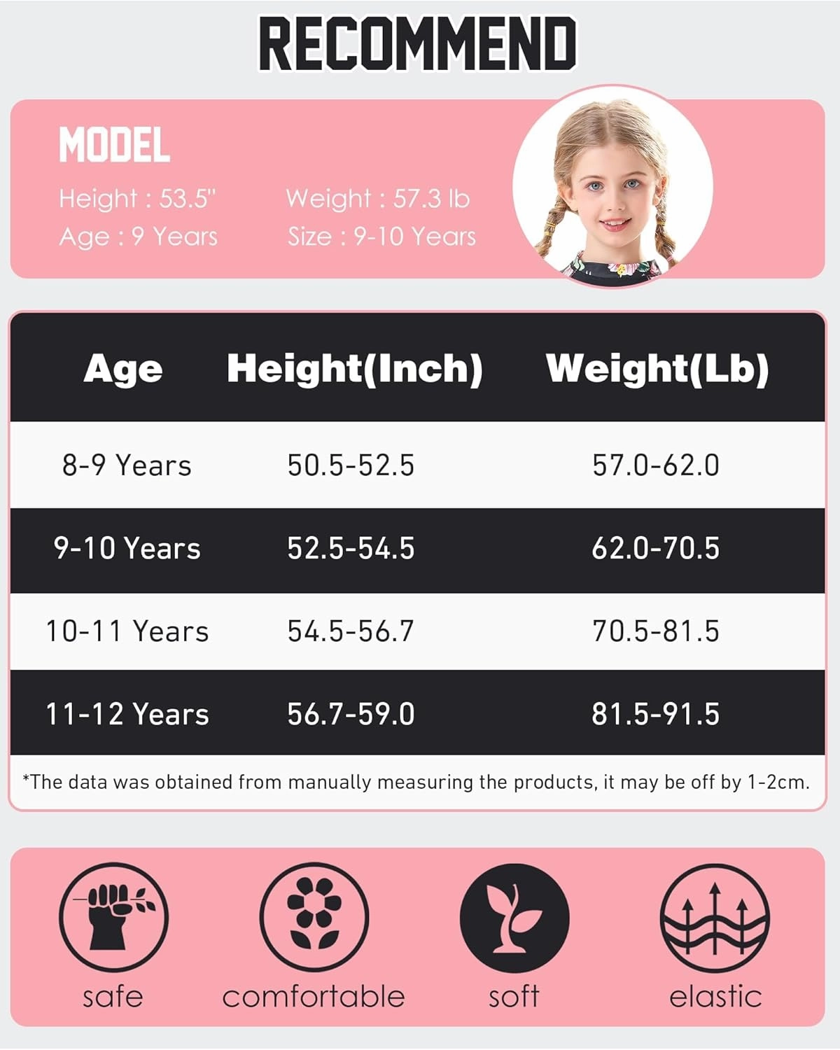 Idgreatim Girls Rashguard Swimsuit 2 Piece Short Sleeve Bathing Suit UPF 50  Sun Proction Swimwear Size 8-14T
