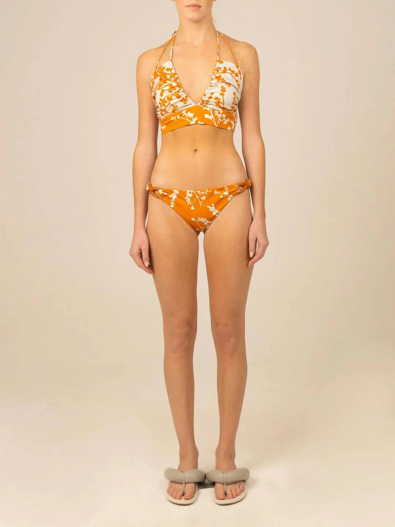 Idina Bikini Bottom In Purple Kaleidoscope