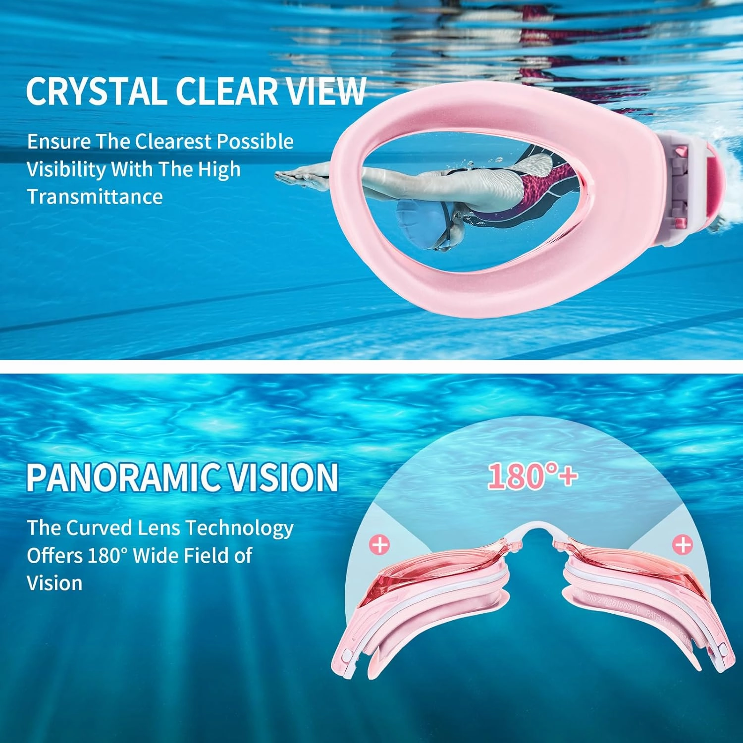 iGym Swim Goggles ShortSighted,Nearsighted Optical Swimming Goggles Anti-Fog UV Protection Adjustable Buckle For Women Men