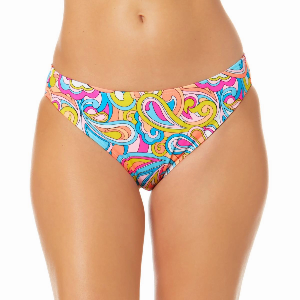 Juniors Womens Printed Hipster Swim Bottom Separates
