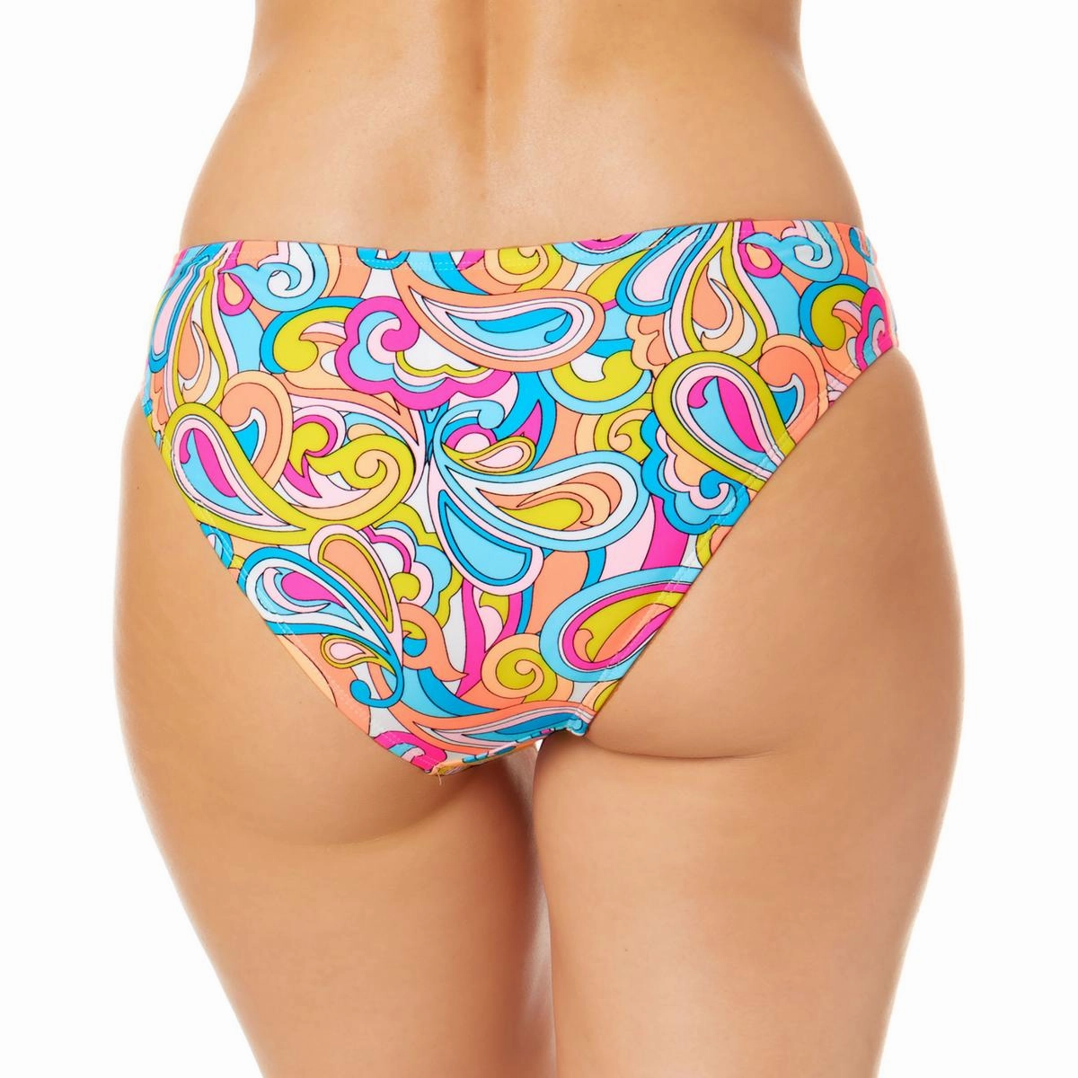 Juniors Womens Printed Hipster Swim Bottom Separates