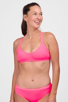 Kathleen Bikini Top - Hot Pink