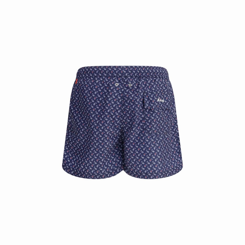 Kiton Logoed Men's Swimshorts