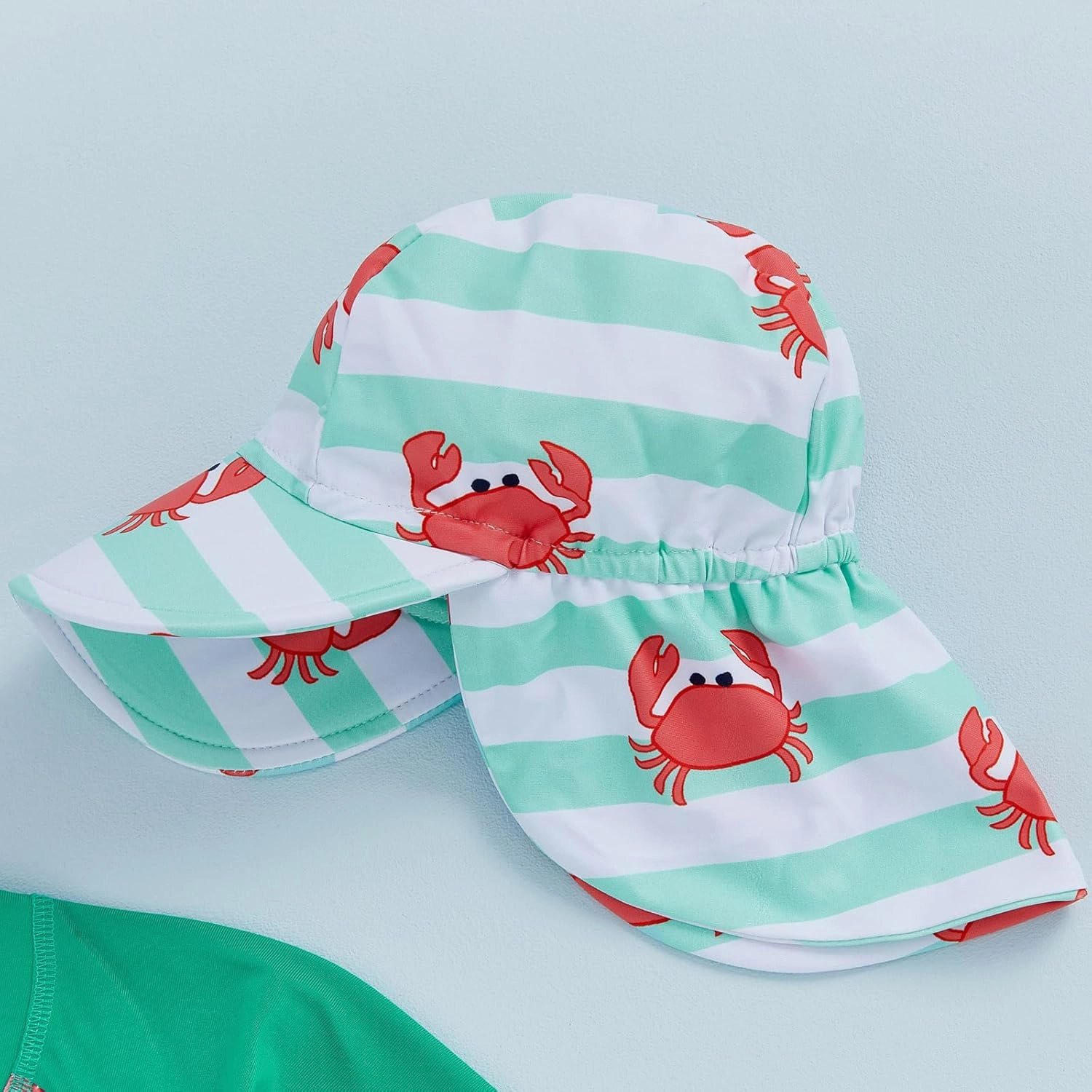 KMBANGI Toddler Baby Boy Mallard Swimsuit Kids Rash Guard Long Sleeve One Piece Bathing Suit Duck Hunting Swimwear with Hat