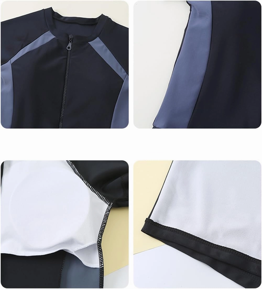 KORADI Girls Swimsuits Rash Guard Swim Set Kids Two-Piece Bathing Suits Teen Swimwear Beach Shorts Sun Protection Swim Shirts