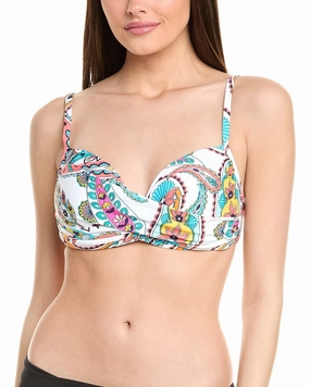 La Blanca Pave The Way Wrap Bikini Top