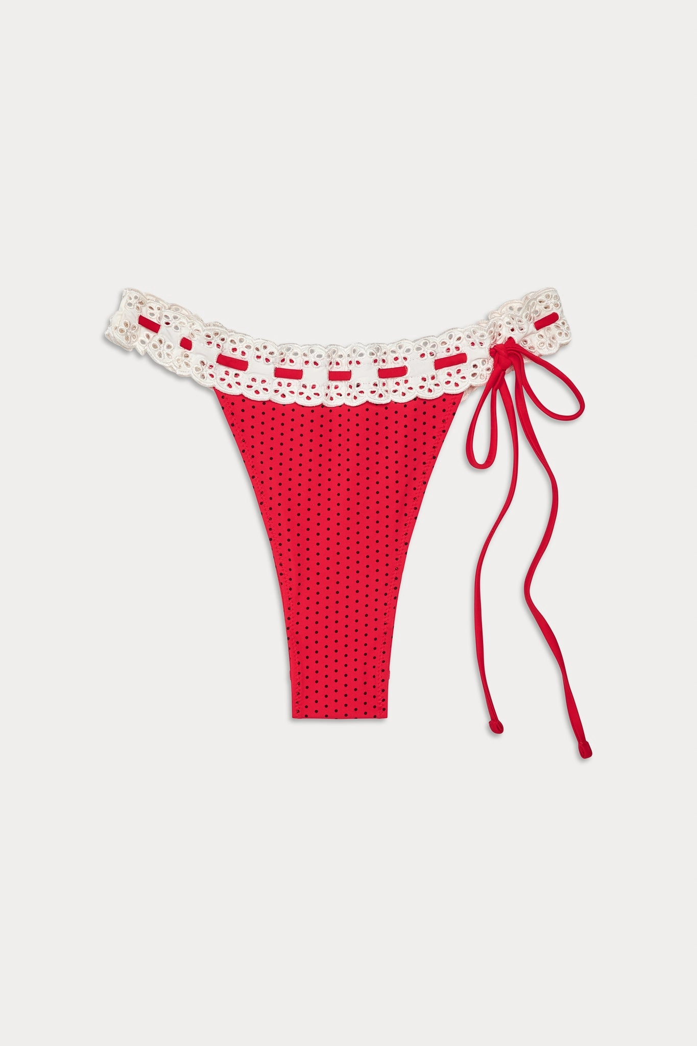 Lacey Micro Bikini Bottom - Spice Dot