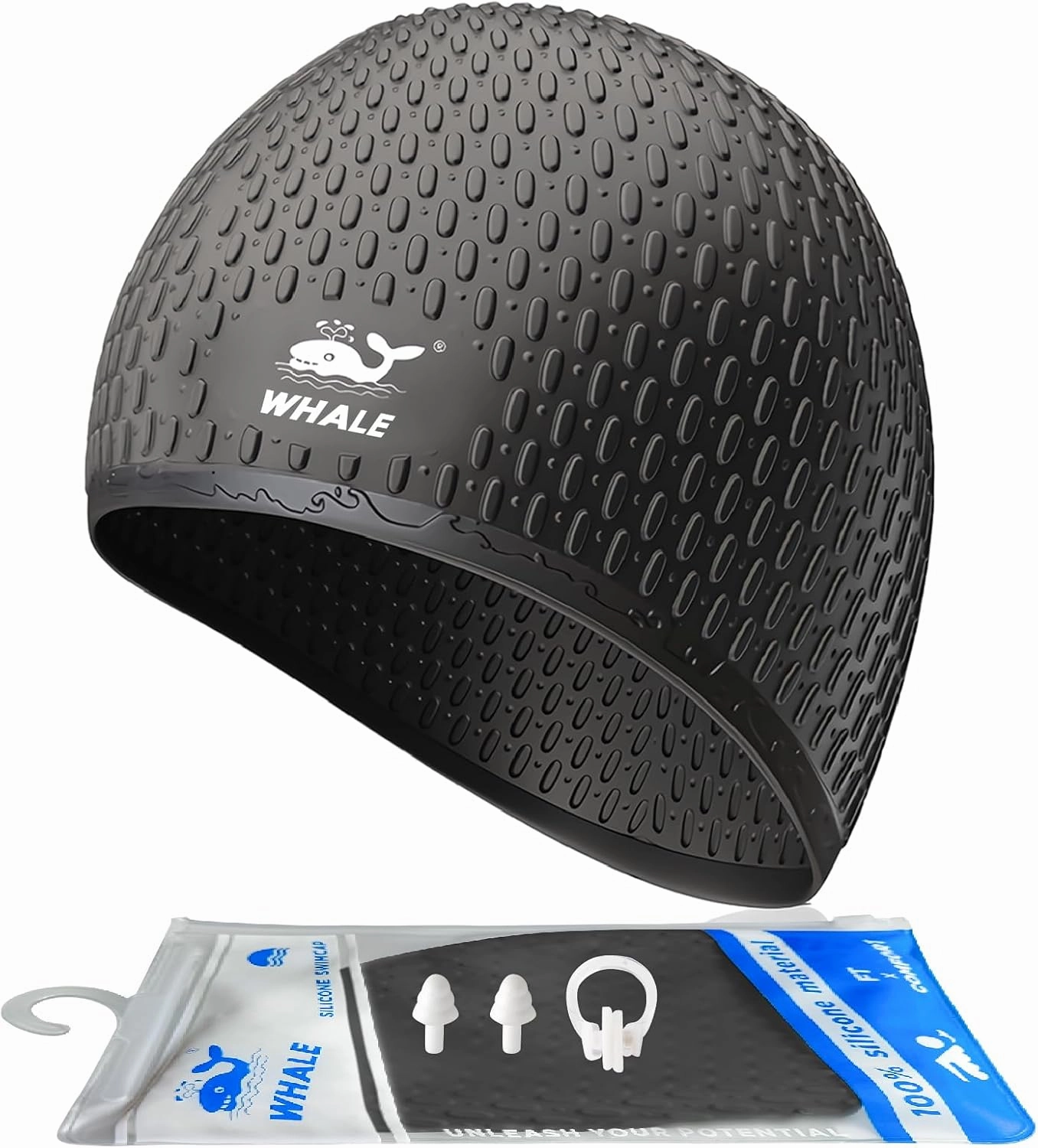 Large Swim Cap Silicone Swim Cap Keep Your Hair Dry While Swimming