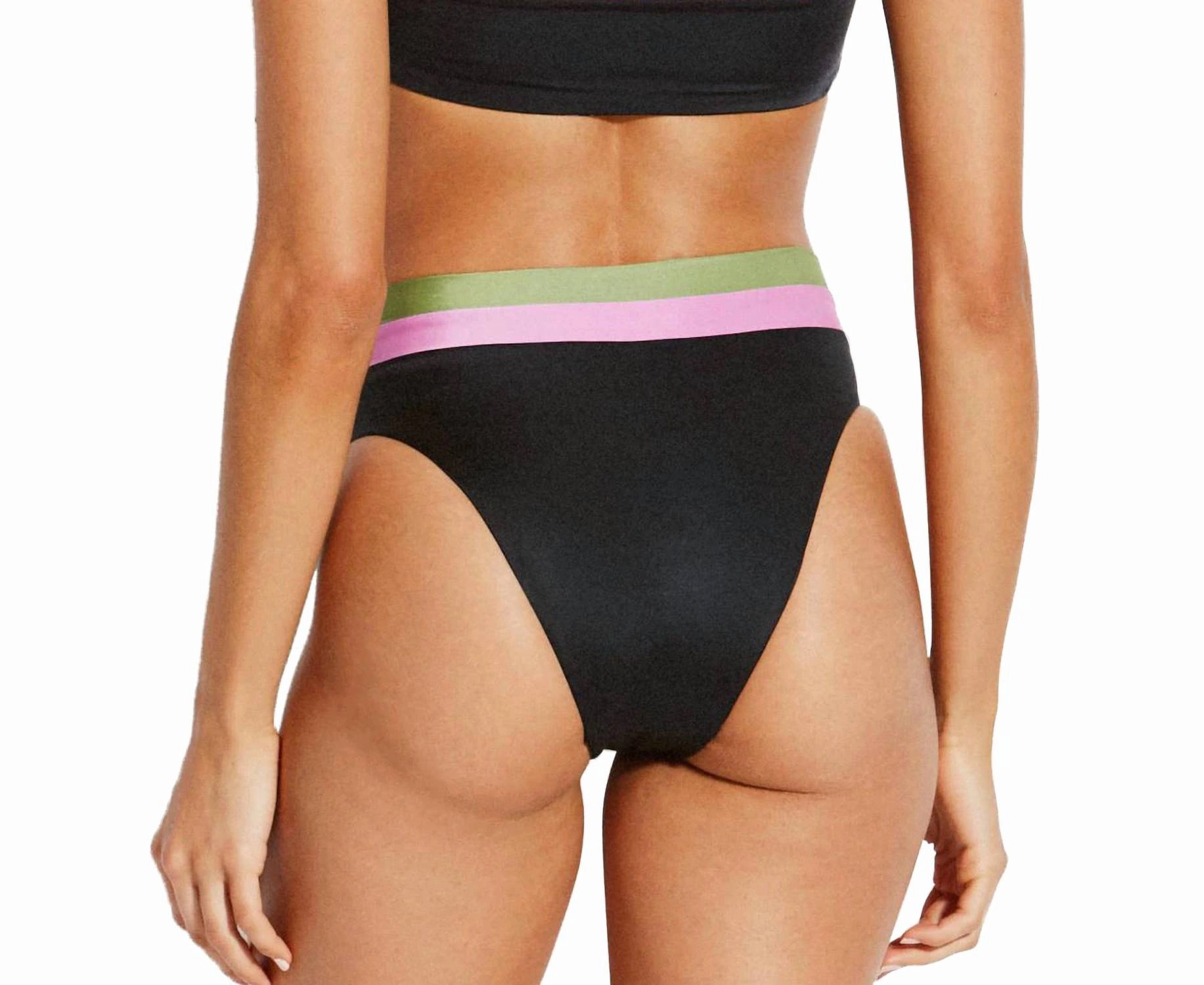 Las Palmas Hi Rise Bottom In Black