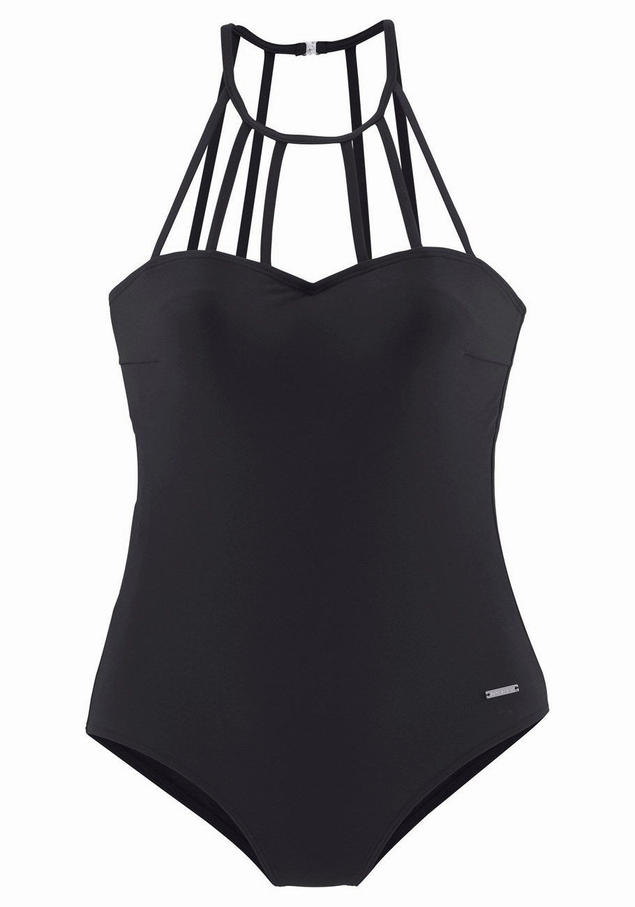 LASCANA Women's Strappy One Piece