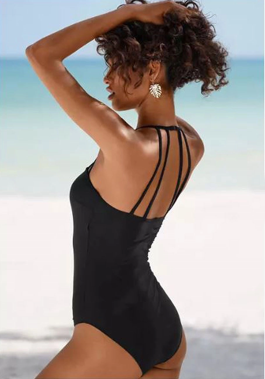 LASCANA Women's Strappy One Piece