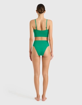 Lenora Bikini Bottom, Emerald