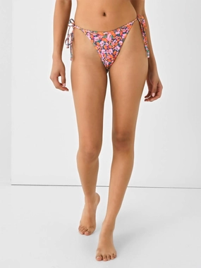 Levy Bikini Bottom In Positively Poppies