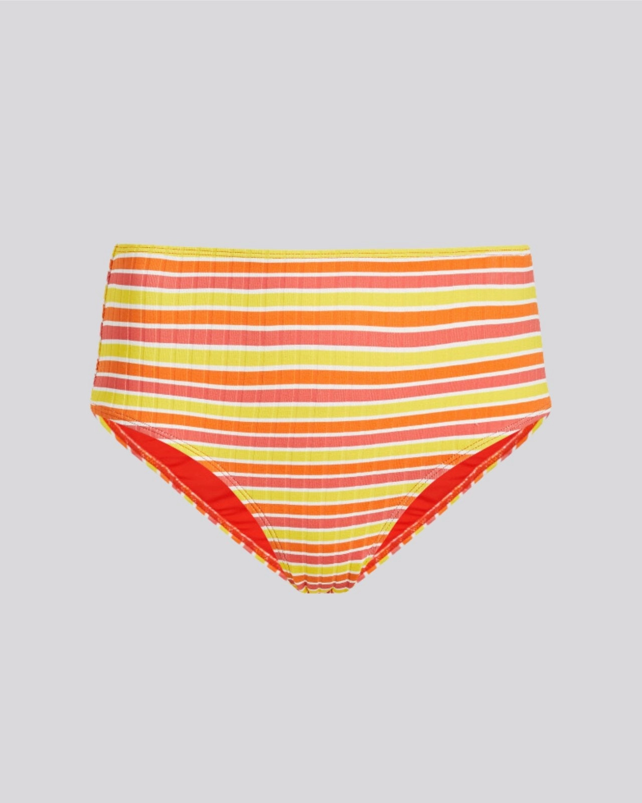 Lilo Ribbed Bikini Bottom Sorbet Stripe