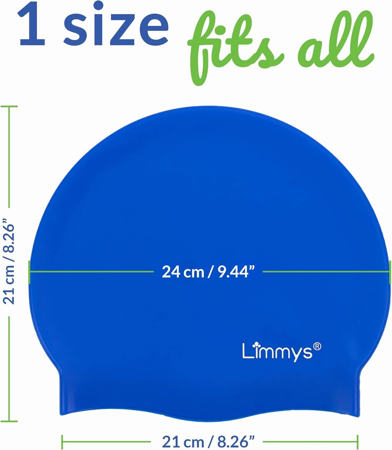 Limmys Premium Swim Cap for Adults  Soft Silicone Swimming Cap for Women & Men  Comfortable, Streamlined Fit, Chlorine Resistant & Hypoallergenic  Trusted by Swimmers Worldwide