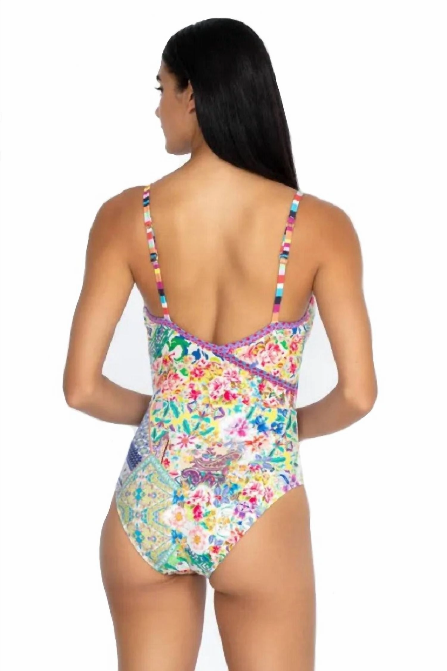 Locita Wrap One Piece In Multi