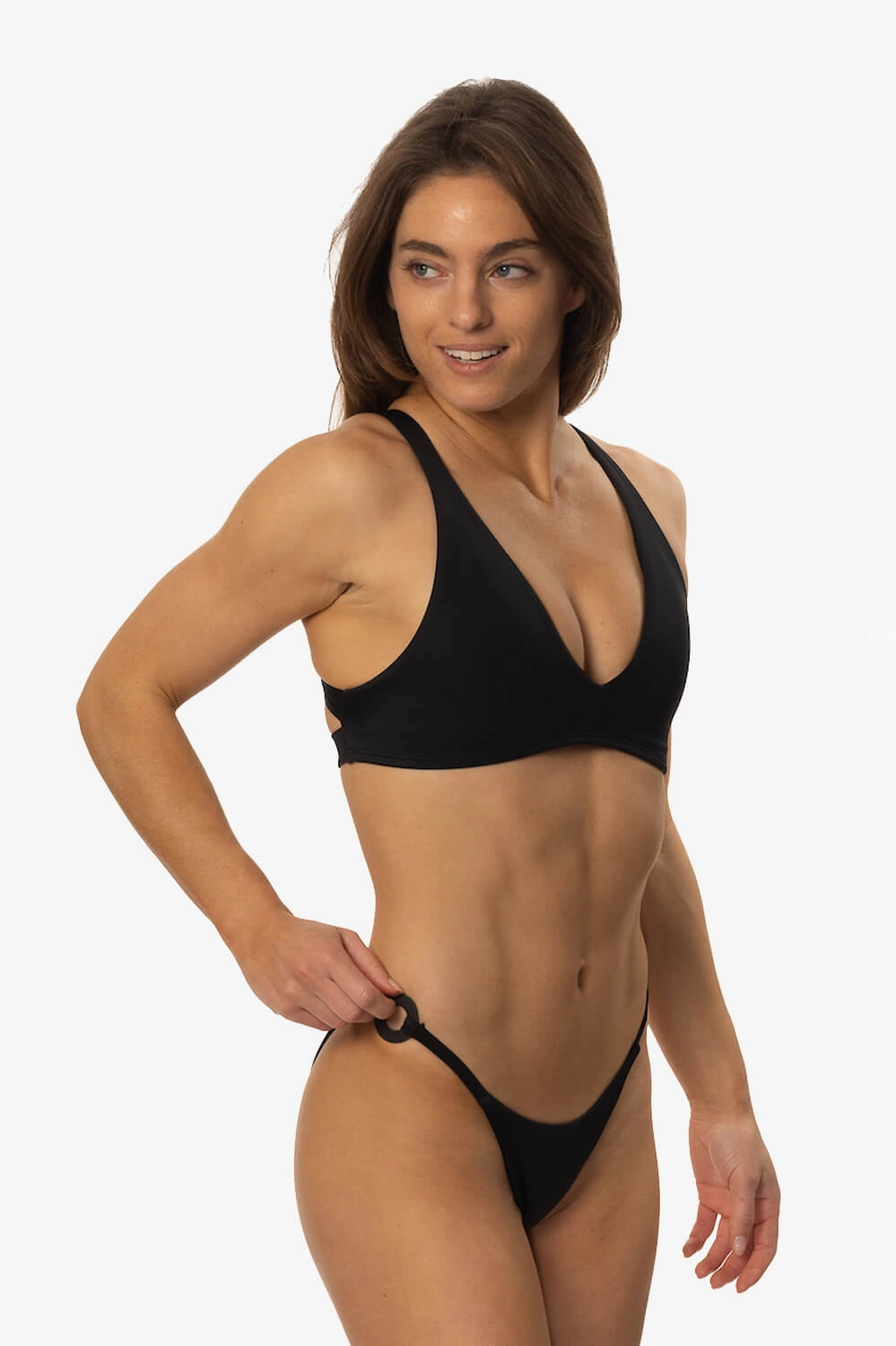 Luisa Bikini Bottom - Black