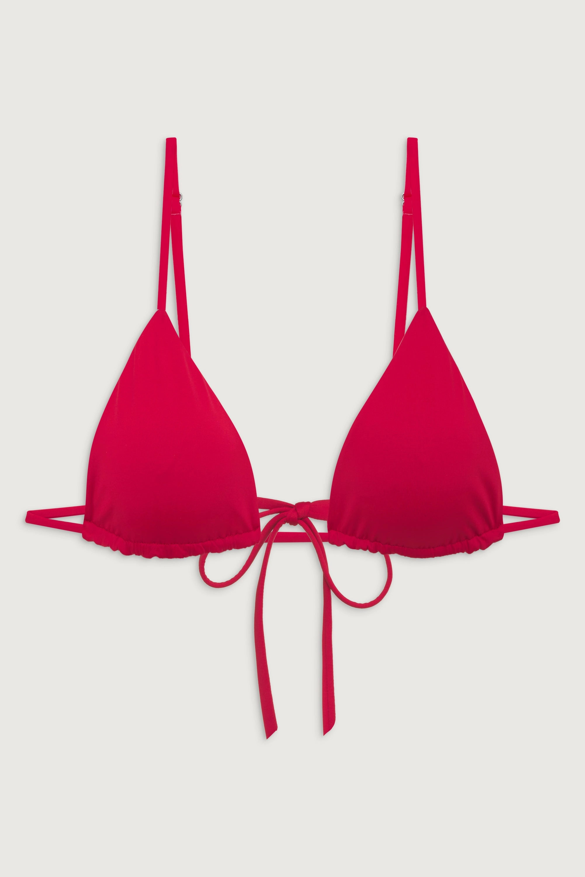 Lumia Triangle Bikini Top - True Red