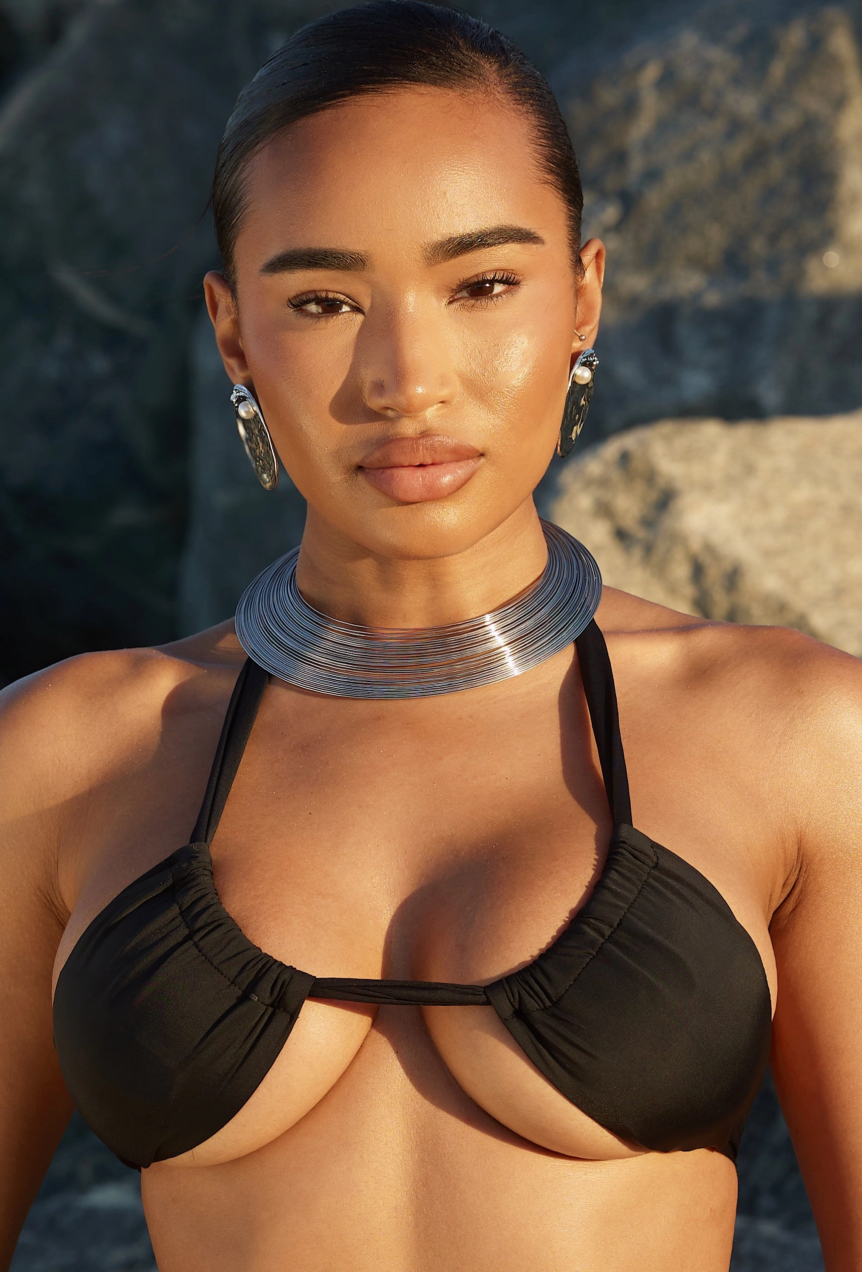 Lynx Choker - Silver