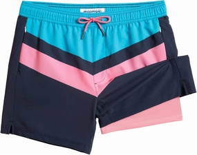 maamgic 5inch Mens Swim Trunks with Compression Liner 2-in-1 Swimming Shorts Stretch Quick Dry with Zipper Pockets