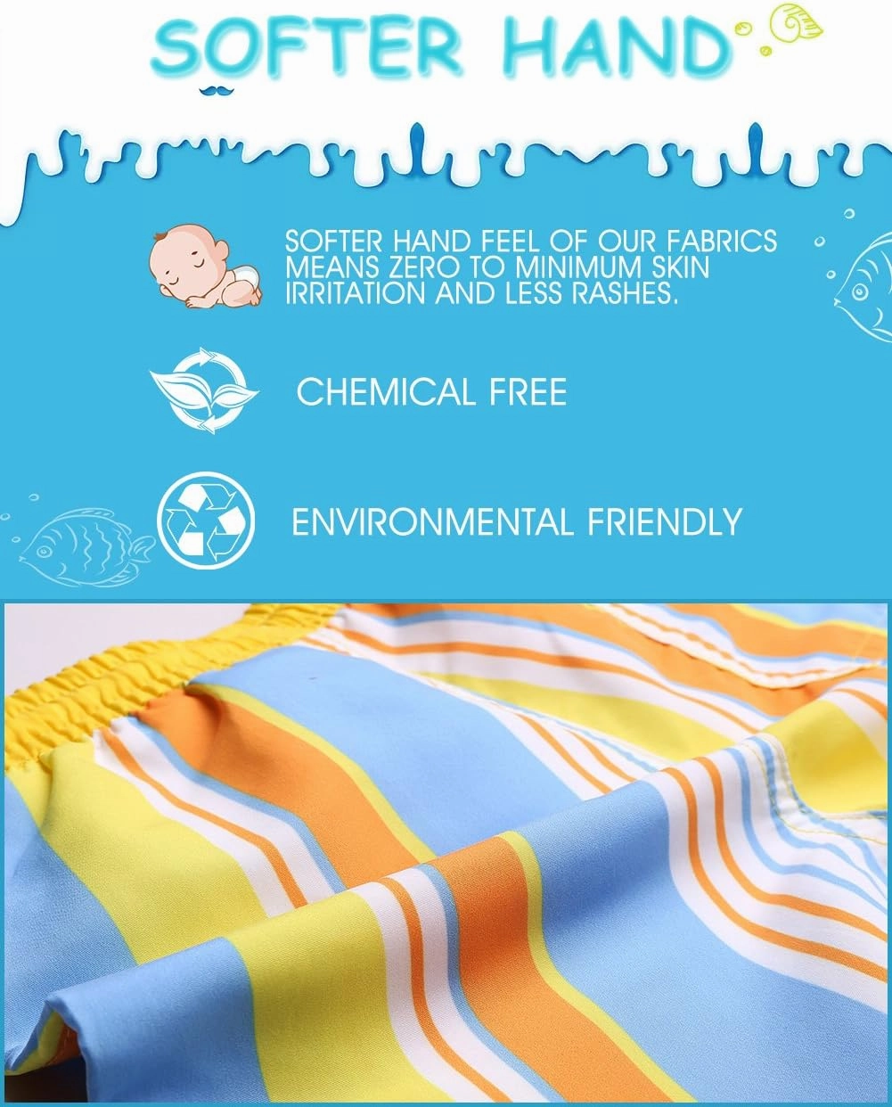 maamgic Boys Swim Trunks Toddler Swim Shorts Little Boys Bathing Suit Swimsuit Toddler Boy Swimwear