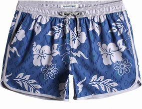 maamgic Mens Swim Trunks Retro Swim Shorts 4 Way Stretch with Mesh Vintage 80s 90s Quick Dry Swimsuits Board Shorts