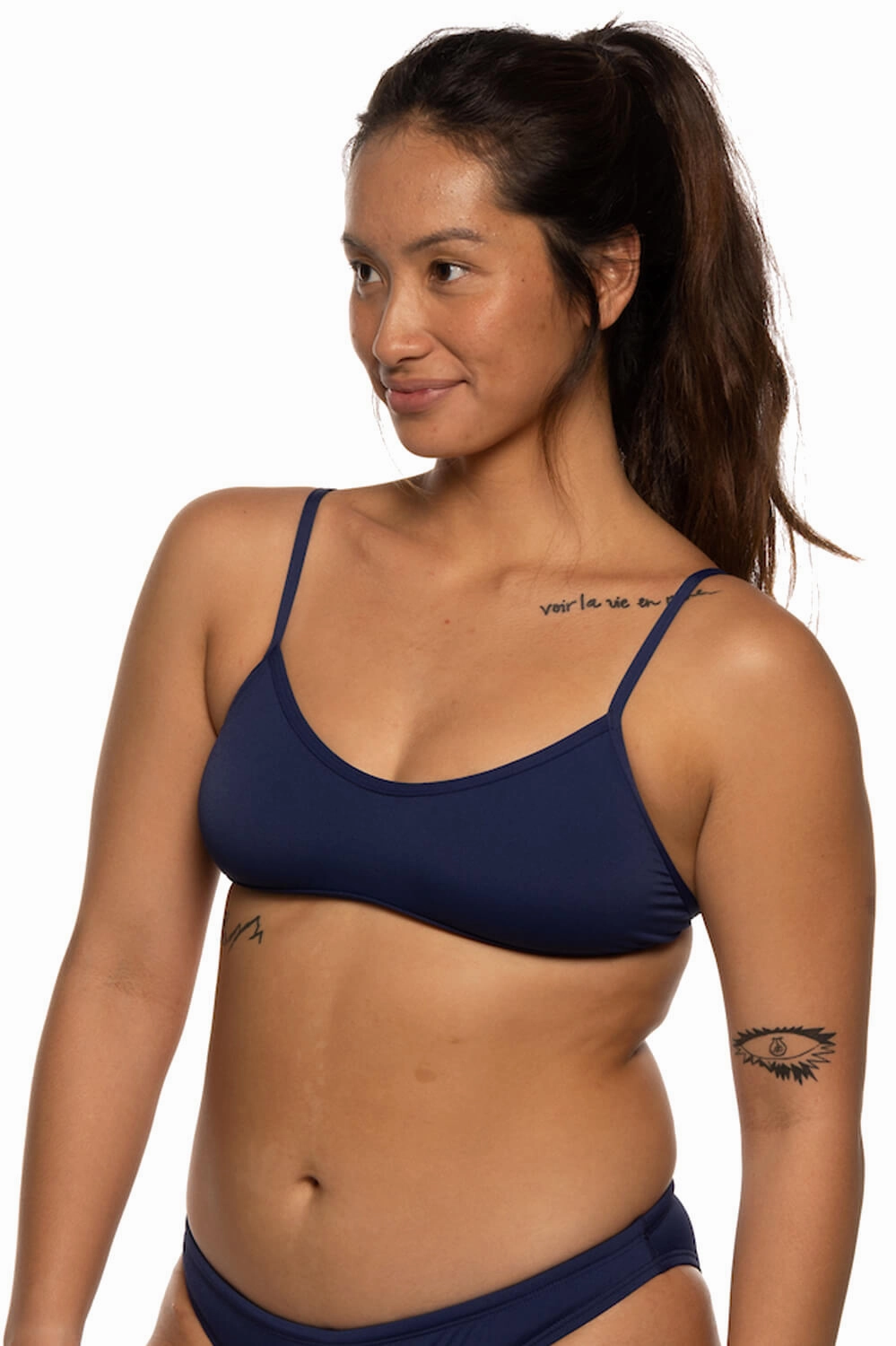 Malia Bikini Top - Navy