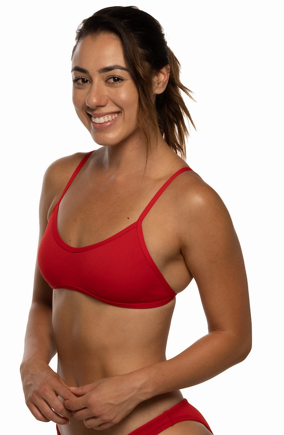 Malia Bikini Top - Red