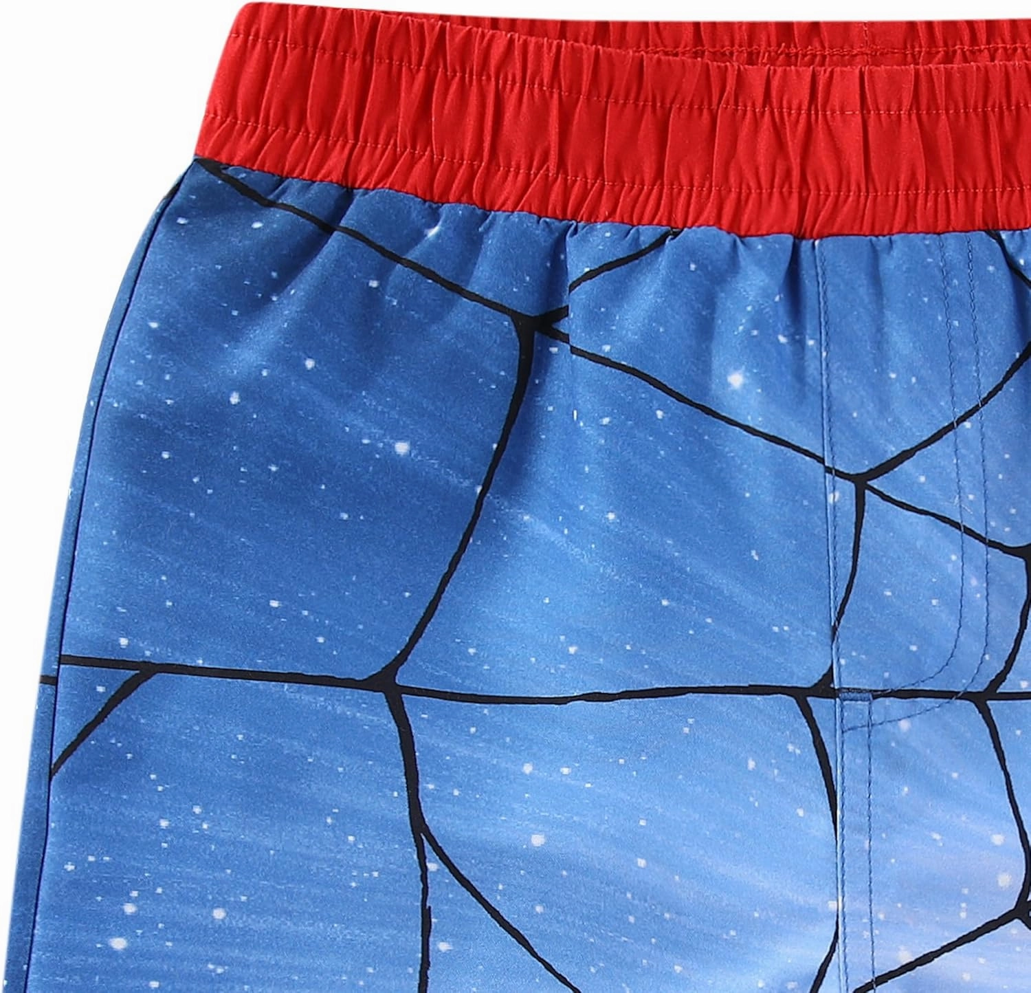 Marvel Spider-Man Boys UPF 50  Rash Guard and Swim Trunks for Toddler and Big Kids