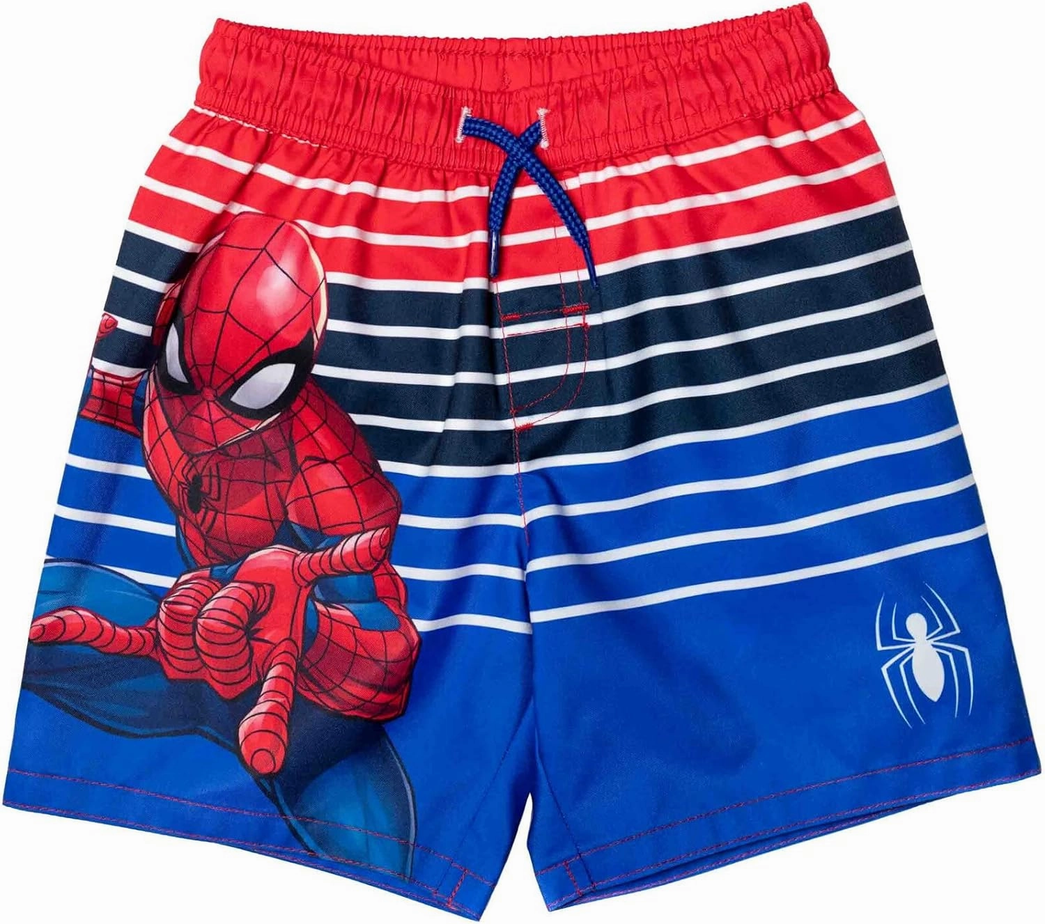 Marvel UPF 50  Pullover Rash Guard and Swim Trunks Outfit Set Toddler to Big Kid Sizes (2T - 18-20)