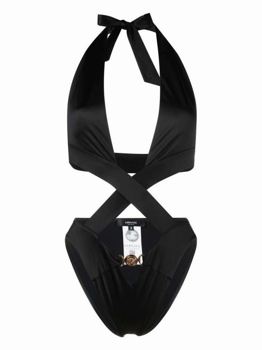 Medusa Tie-Fastening One-Piece