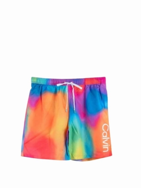 Men's Standard Uv Protected Quick Dry Swim Trunk In Multi
