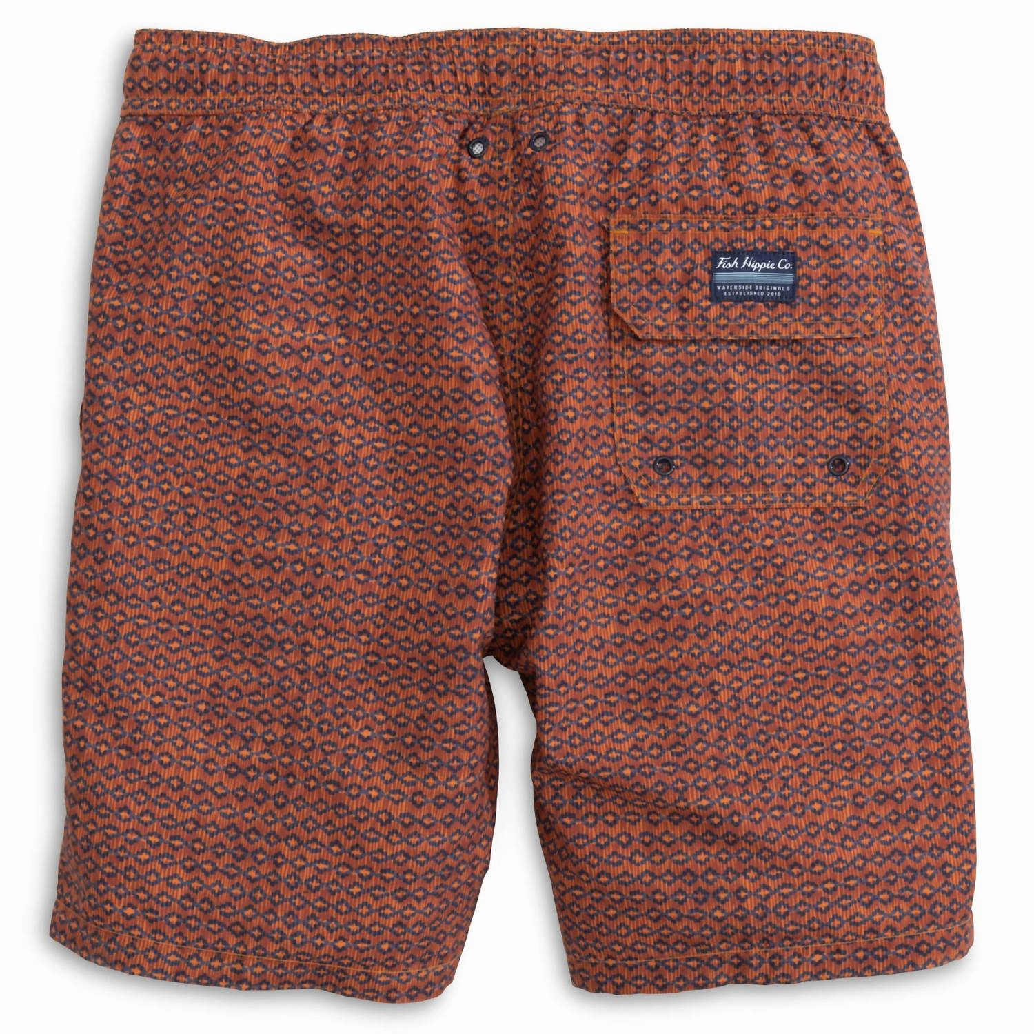 Men's Sundowner Swim Trunk In Red