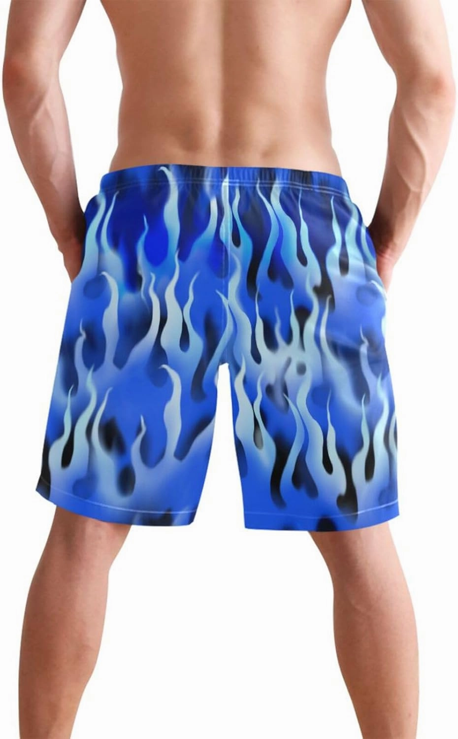 Men's Swim Trunks Board Shorts Quick Dry Swimsuit Swimwear Holiday Party Bathing Suit