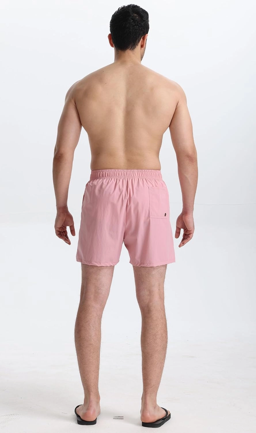 Mens Swim Trunks 5" with Mesh Lining Quick Dry Beach Shorts for Swimming Men Bathing Suit