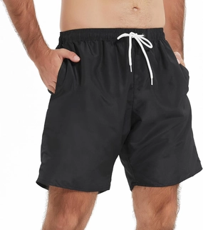 Mens Swim Trunks Swim Shorts Swimwear Quick Dry 7 Swimming Trunks with Mesh Lining