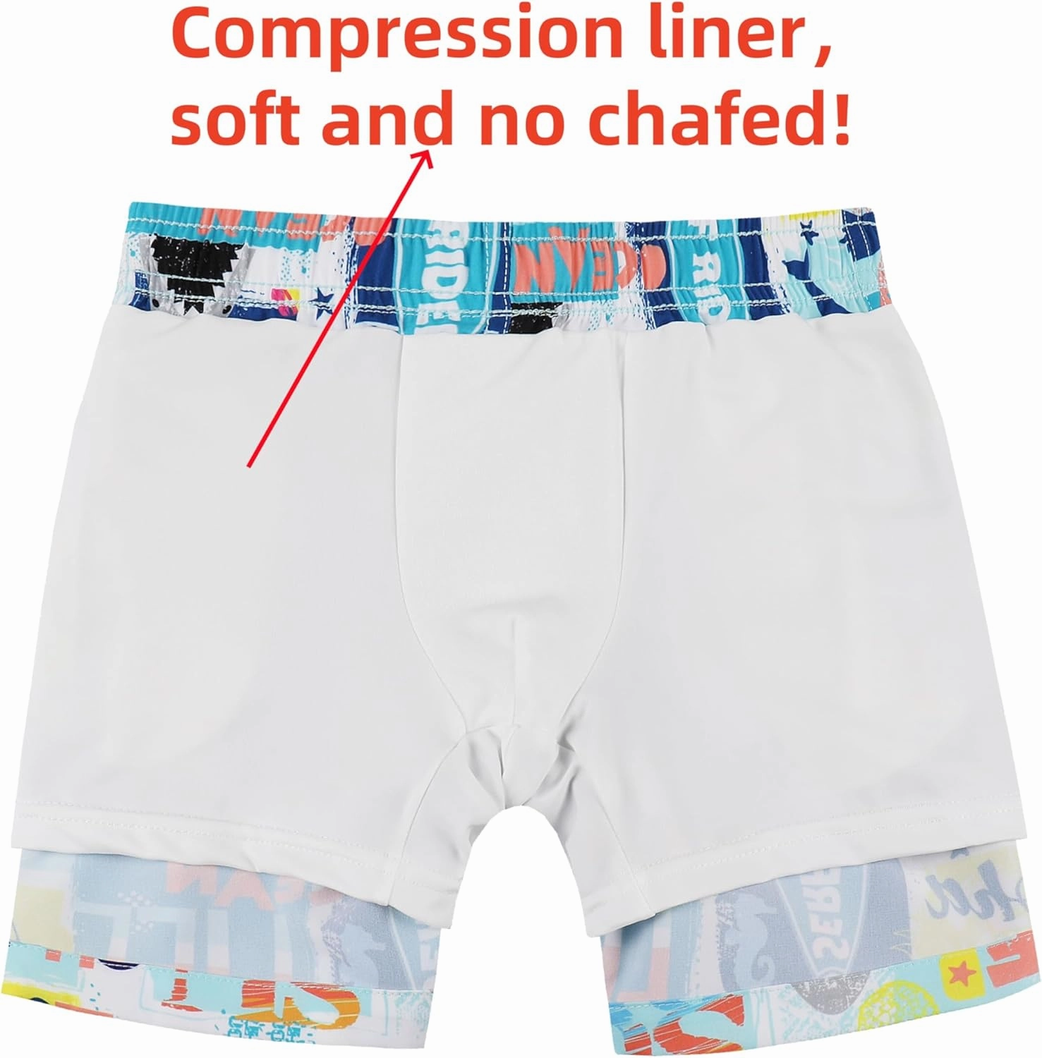 MILANKERR Toddler Boys Rash Guard Sets,Swim Trunks with Compression Liner,Swim Shirt Sets
